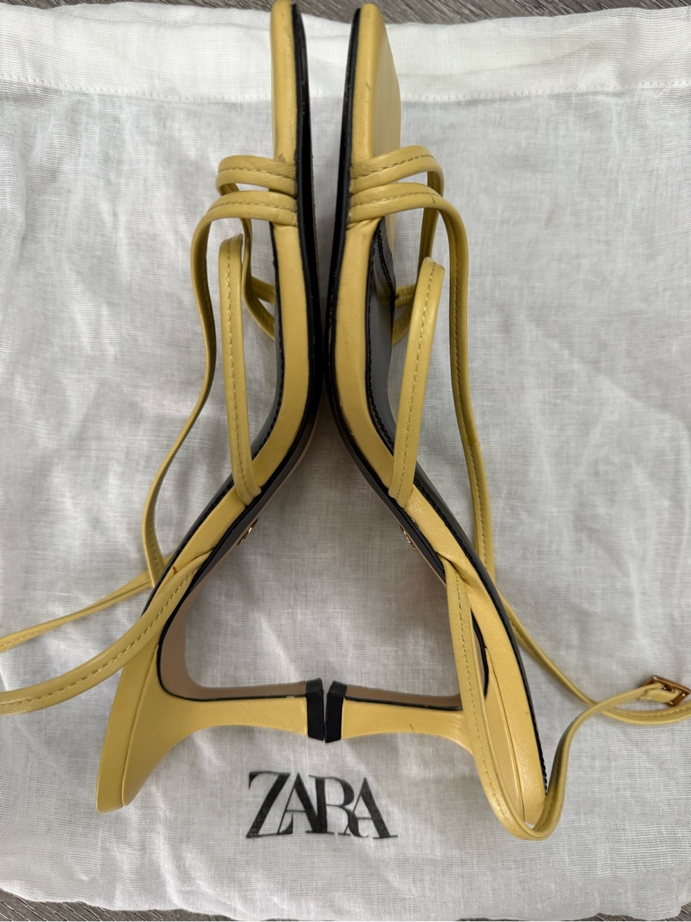 ZARA Leather Heels